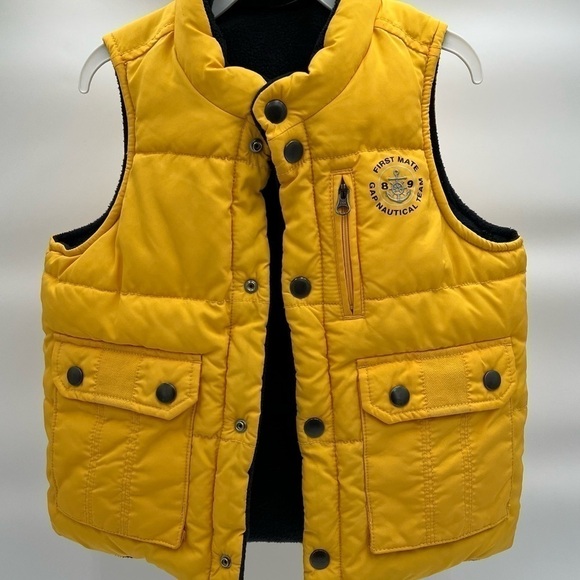 Size 3, boy’s yellow vest - Picture 2 of 6